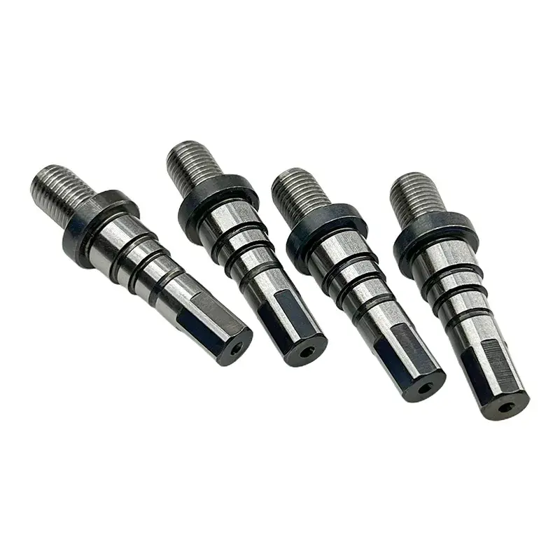 3/8″-24UNF-2A Spindle, S45C, Poros Kaluaran Transmisi