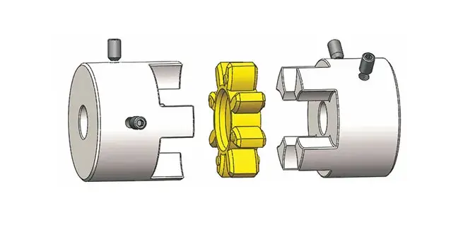 JWFG SUS304 Hubs Igganċjar tax-Xaft Flessibbli Ikkoppjar tax-Xaft