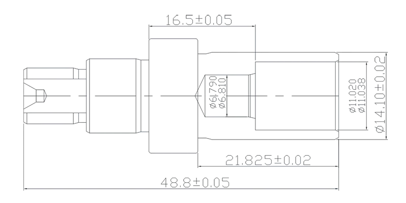 Piezas de precisión, SCM435, Eje de entrada de transmisión