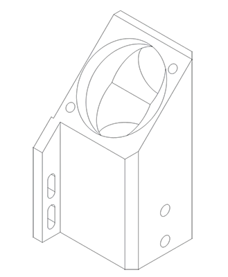 Conjunto de cabeça de laser Co2 para máquina de gravação a laser